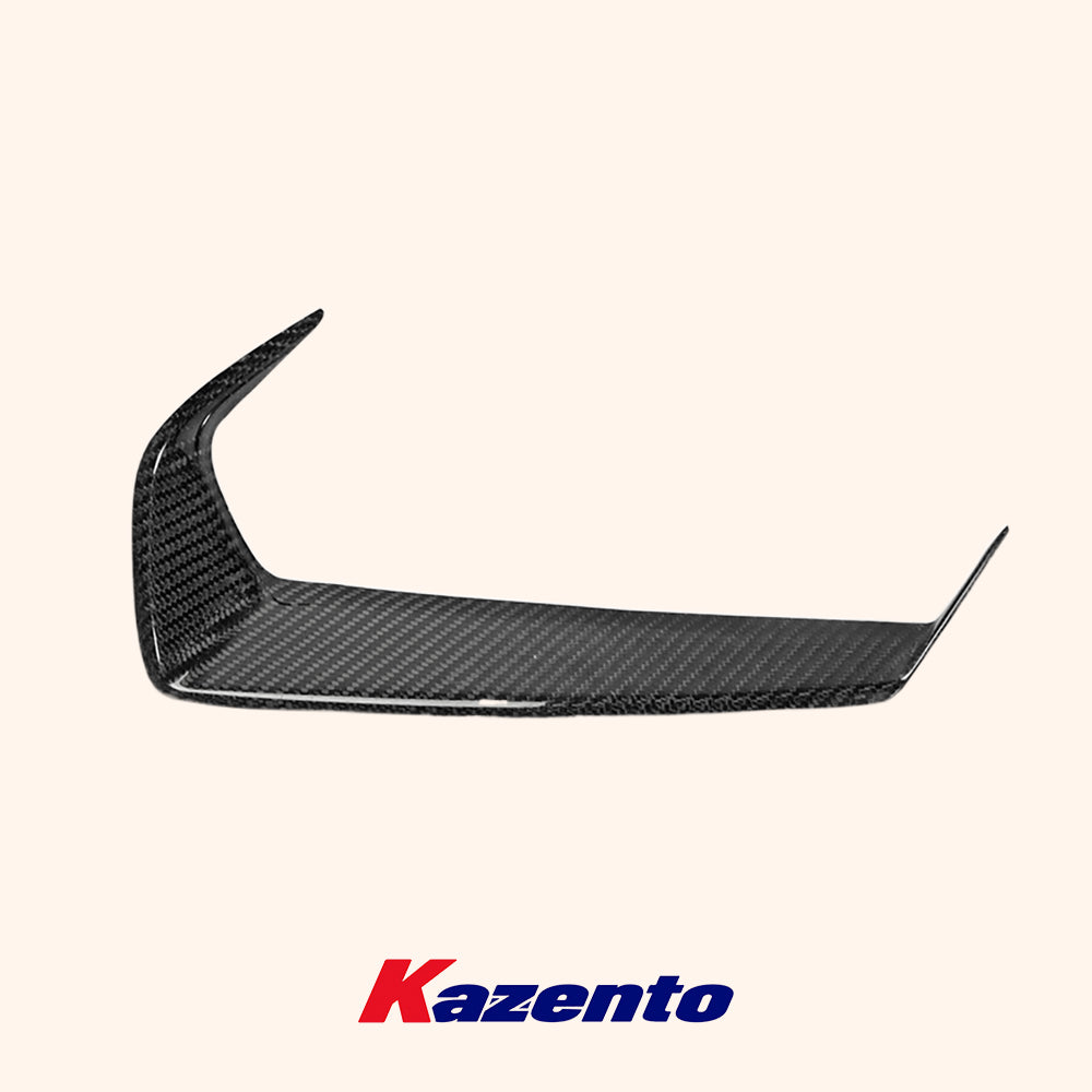 Free Shipping For Nissan R35 GTR (08-11 Only) KZ Carbon Fiber Front Headlight Eyelid Eyebrow