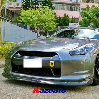 Free Shipping For Nissan R35 GTR (08-11 Only) ZL Style Carbon Fiber Front Bumper Lip Diffuser