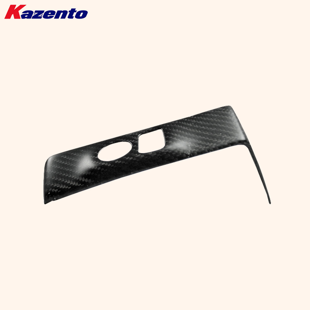 Free Shipping For Nissan R35 GTR (08-16 LHD Only) KZ Style Carbon Side Mirror Control Panel