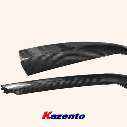 Free Shipping For Nissan R35 GTR (08-16 Only) Carbon Fiber Side A-Pilla A Pilla 2pcs Replace