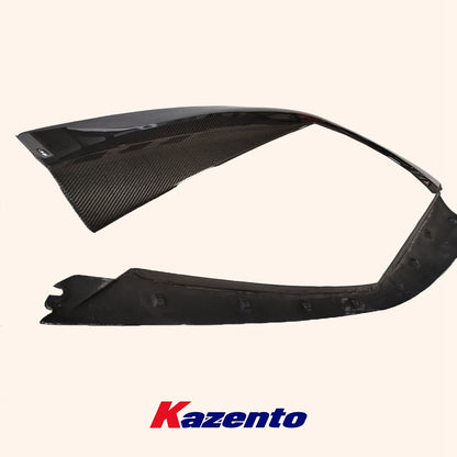 Free Shipping For Nissan R35 GTR (08-16 Only) Carbon Fiber Side A-Pilla A Pilla 2pcs Replace