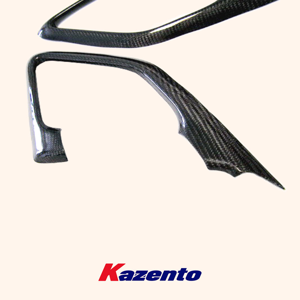 Free Shipping For Nissan R35 GTR (08-23) KZ Style Carbon Fiber Inner Door Pull Handle Surround