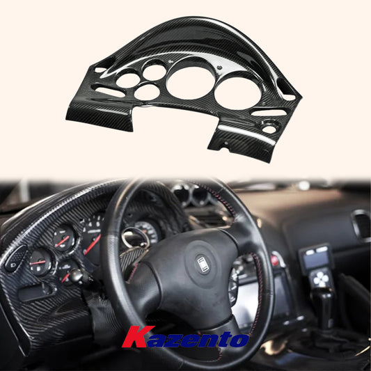 Free Shipping For Mazda RX-7 RX7 FD FD3S (LHD Only) Carbon Fiber Dash Cluster Cover Interior