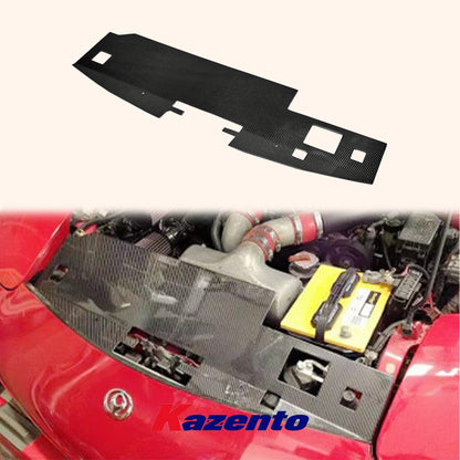 Free Shipping For Mazda RX7 FD3S FD KZ Carbon Fiber Engine Interior Cooling Panel Slam Cover