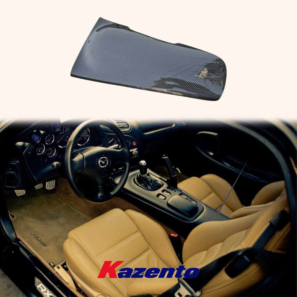 Free Shipping For Mazda RX7 RX-7 FD FD3S (LHD Only) Carbon Fiber Interior Armrest Cover Panel