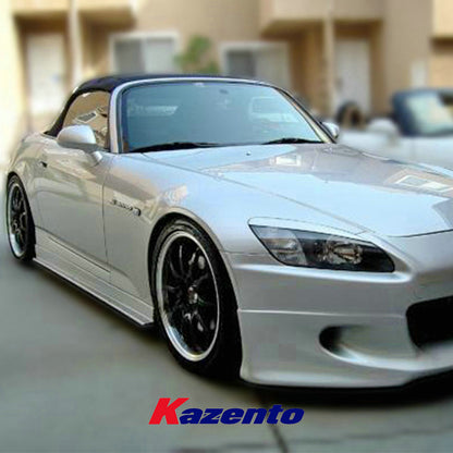 Free Shipping For Honda S2000 Coupe 2Dr JS Style Carbon Fiber Side Skirts Splitter Body Kits