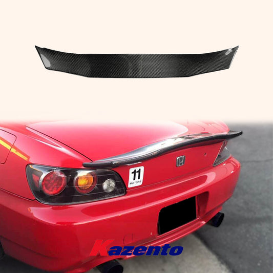 Free Shipping For Honda S2000 Coupe Convertible AP1 AP2 99-09 K1 Style Carbon Trunk Spoiler