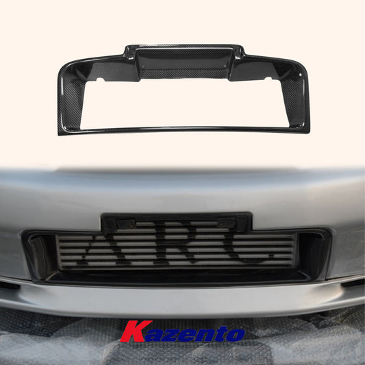 Free Shipping For Nissan Skyline R32 GTR Carbon Fiber Front Bumper Intercooler Surround Duct