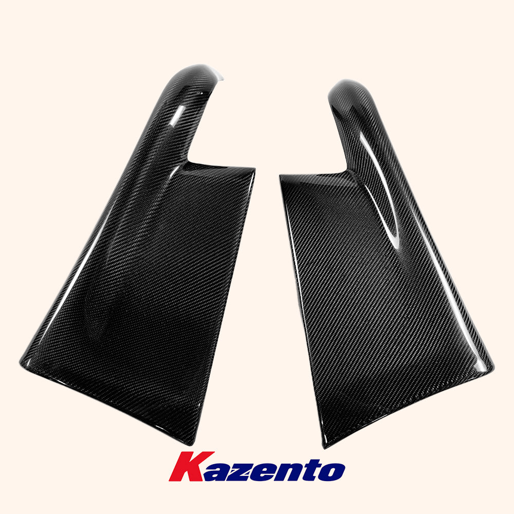 Free Shipping For Nissan Skyline R32 GTR TS Style Carbon Fiber Bumper Rear Spat Apron Pair