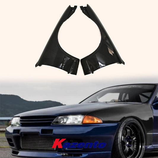 Free Shipping For Nissan Skyline R32 (GTS Only) OE Style Carbon Fiber Front Bumper Fender