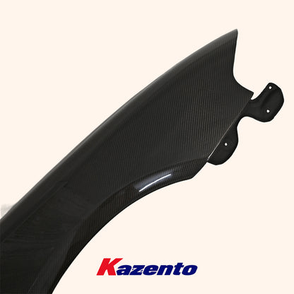 (US Instock Free Shipping) For Nissan Skyline R33 GTR BN Style Carbon Fiber Front Fender Pair Replacement