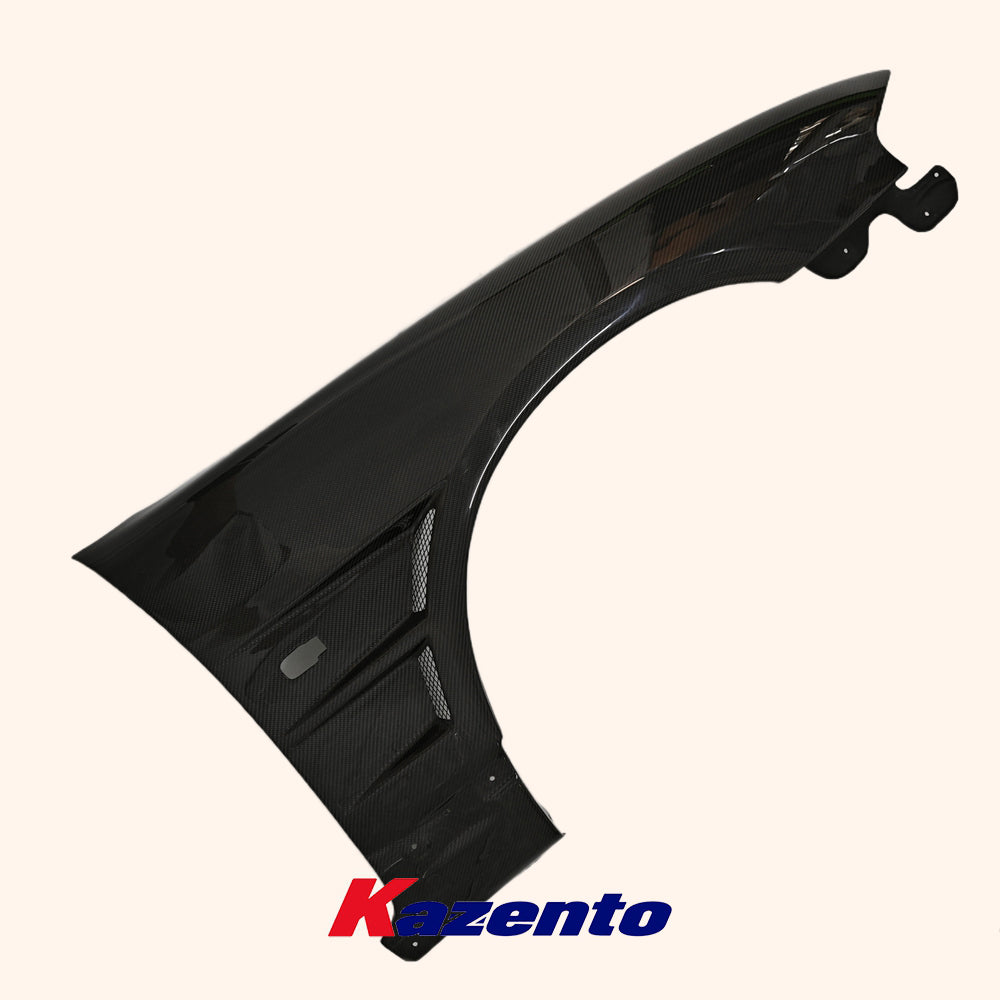 (US Instock Free Shipping) For Nissan Skyline R33 GTR BN Style Carbon Fiber Front Fender Pair Replacement