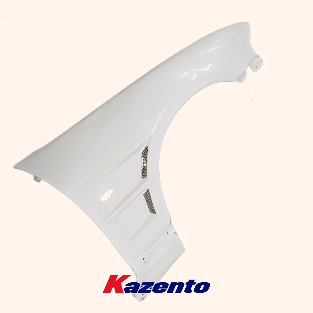 (US Instock Free Shipping) For Nissan Skyline R33 GTR BN Style FRP Unpaint Front Fender Pair Replacement