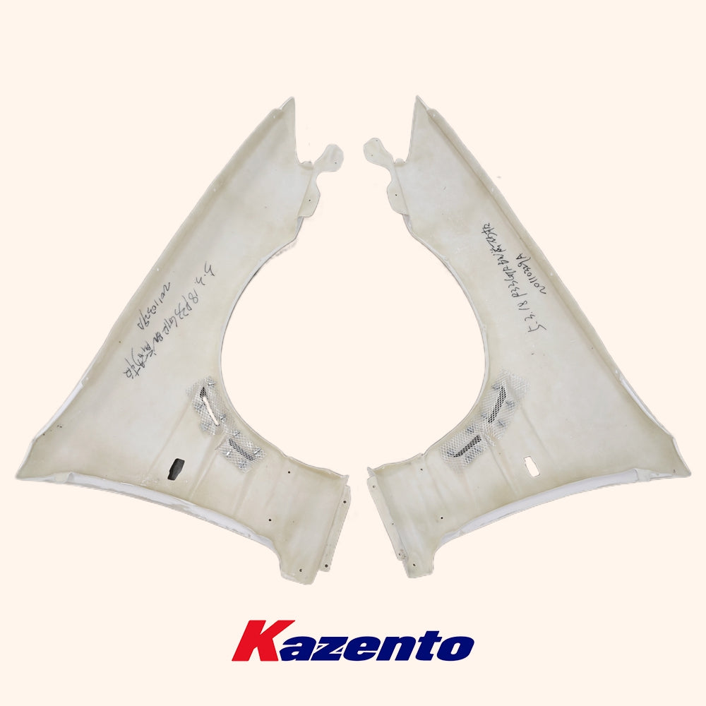 (US Instock Free Shipping) For Nissan Skyline R33 GTR BN Style FRP Unpaint Front Fender Pair Replacement