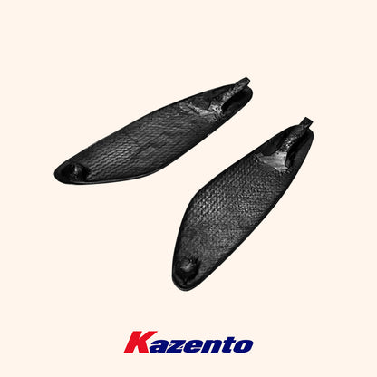 Free Shipping For Nissan Skyline R33 GTR Coupe 1995-98 Rear Spoiler 'GTR' Logo End Caps Carbon