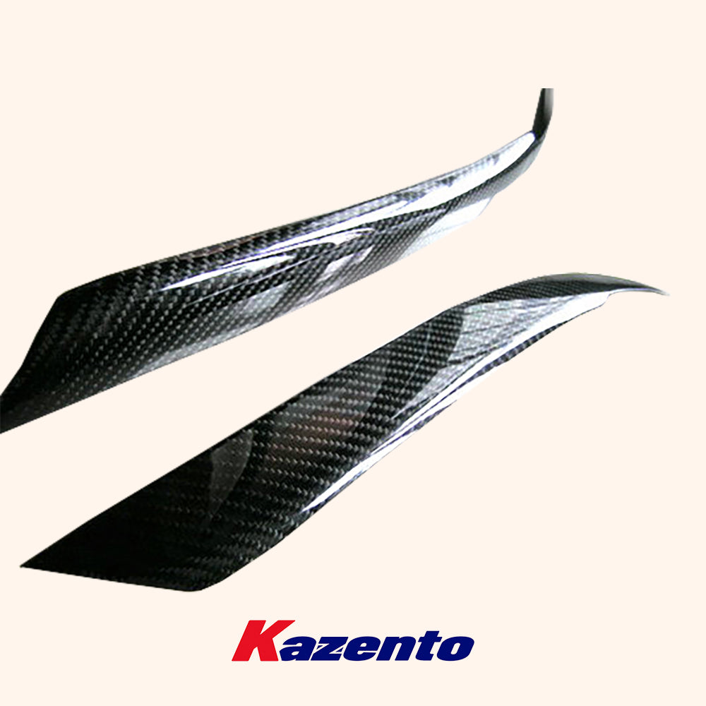 Free Shipping For Nissan Skyline R33 GTR GTS Coupe 95-98 Carbon Front Headlight Eyebrow Eyelid