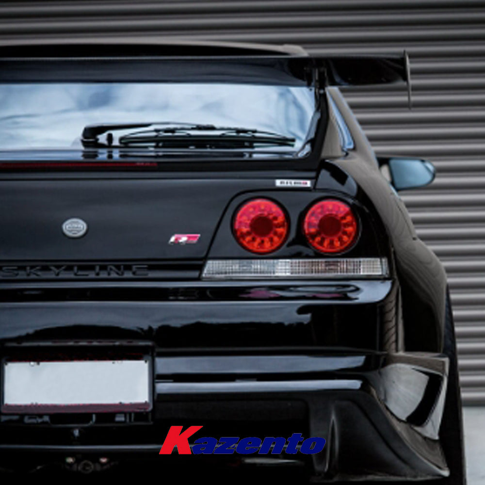 Free Shipping For Nissan Skyline R33 GTR GTS Coupe 95-98 Carbon Rear Bumper Light Cover Trim