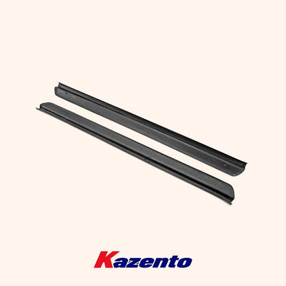 Free Shipping For Nissan Skyline R33 GTS GTR Carbon Fiber Door Sill Plate Panel Cover Pair