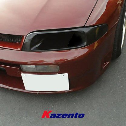 Free Shipping For Nissan Skyline R33 GTS GTR Carbon Fiber Vented Headlight Replacement (left)