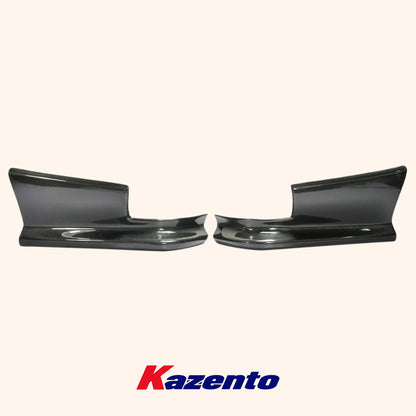 Free Shipping For Nissan Skyline R33 GTS Only TS Style Carbon Fiber Rear Bumper Spats 2pcs