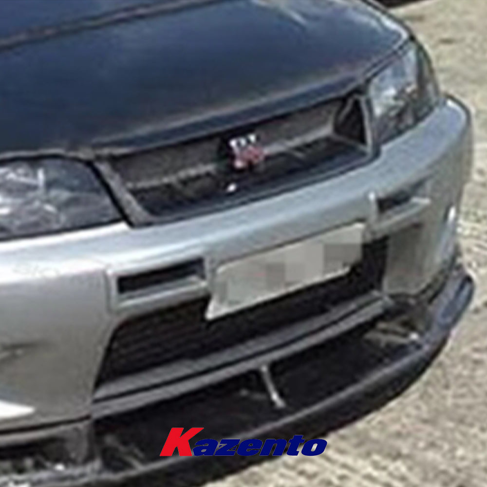 Free Shipping For Nissan Skyline R33 (GTR Only) Coupe 95-98 OE Front Bumper Grille Mesh Carbon