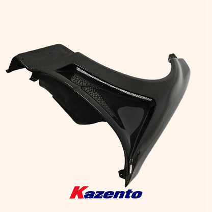 (US Instock Free Shipping) For Nissan Skyline R34 GTR DO Style Carbon Fiber Front Fender Pair Replacement