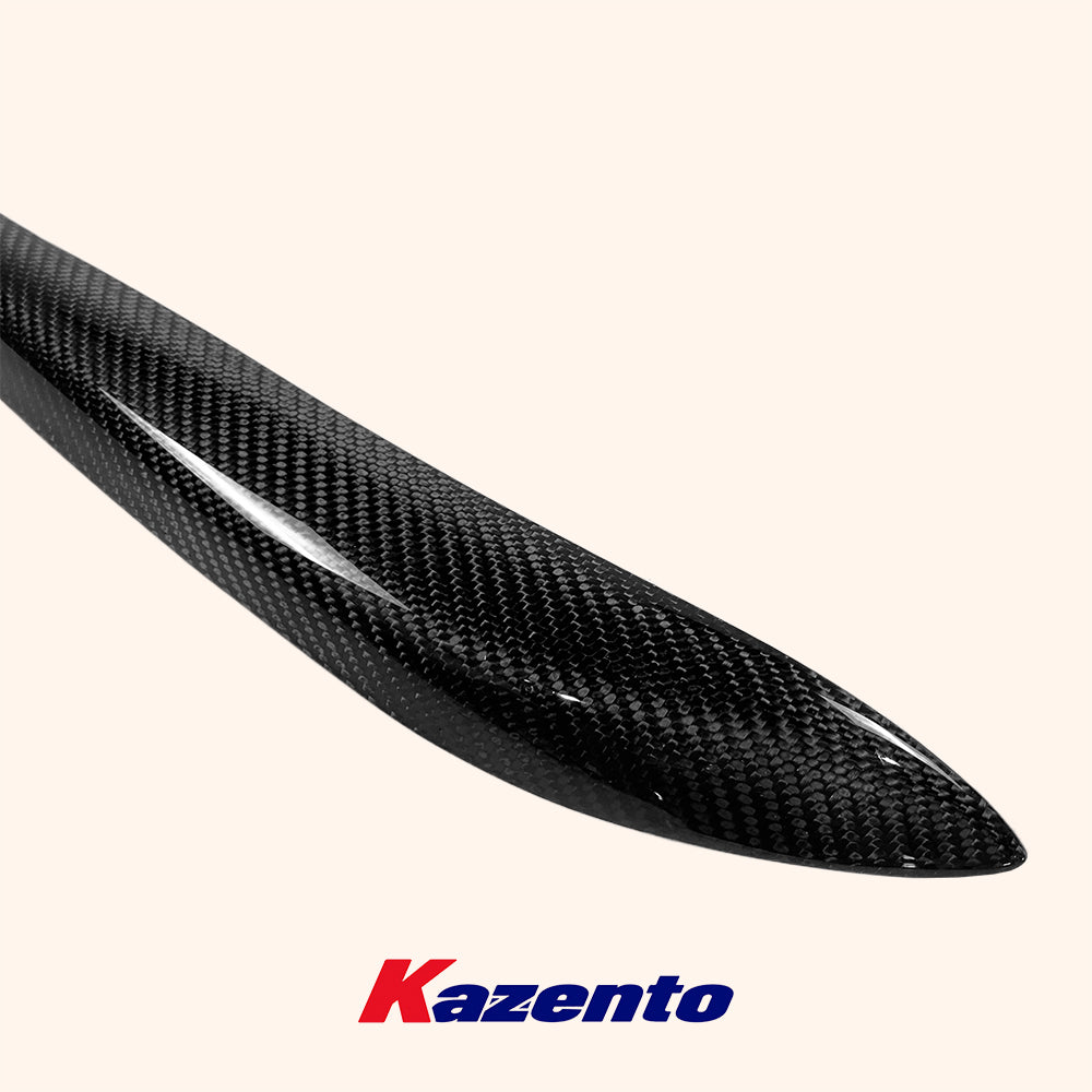 Free Shipping For Nissan Skyline R34 GTR GTT KZ Style Carbon Fiber Eyelid Eyebrow Pair