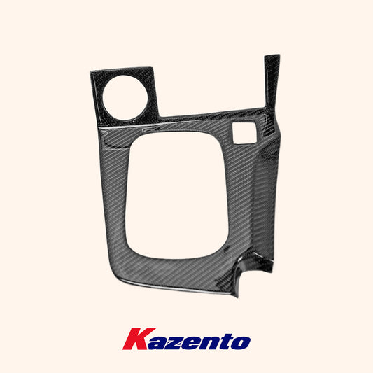 Free Shipping For Nissan Skyline R34 GTR (RHD AUTO only) KZ Carbon Fiber Gear Surround Cover