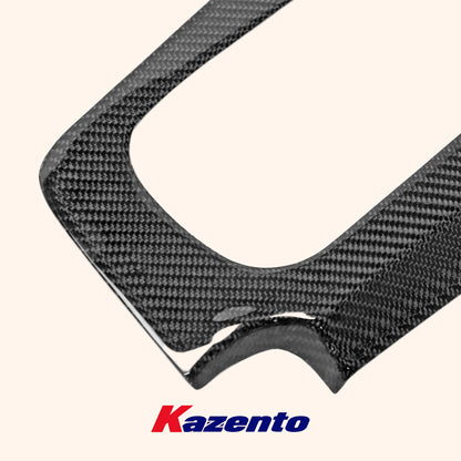 Free Shipping For Nissan Skyline R34 GTR (RHD AUTO only) KZ Carbon Fiber Gear Surround Cover