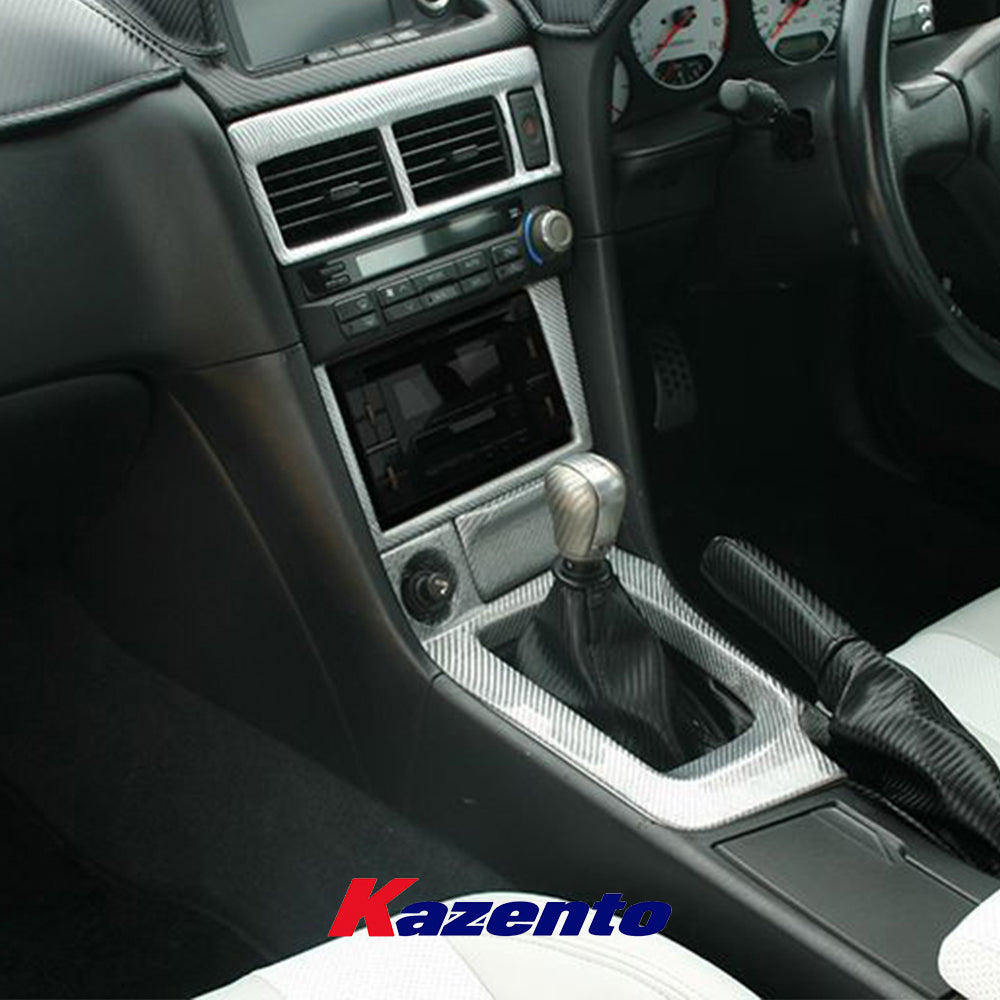 Free Shipping For Nissan Skyline R34 GTR (RHD manual only) Carbon Gear Surround Ashtray Cover