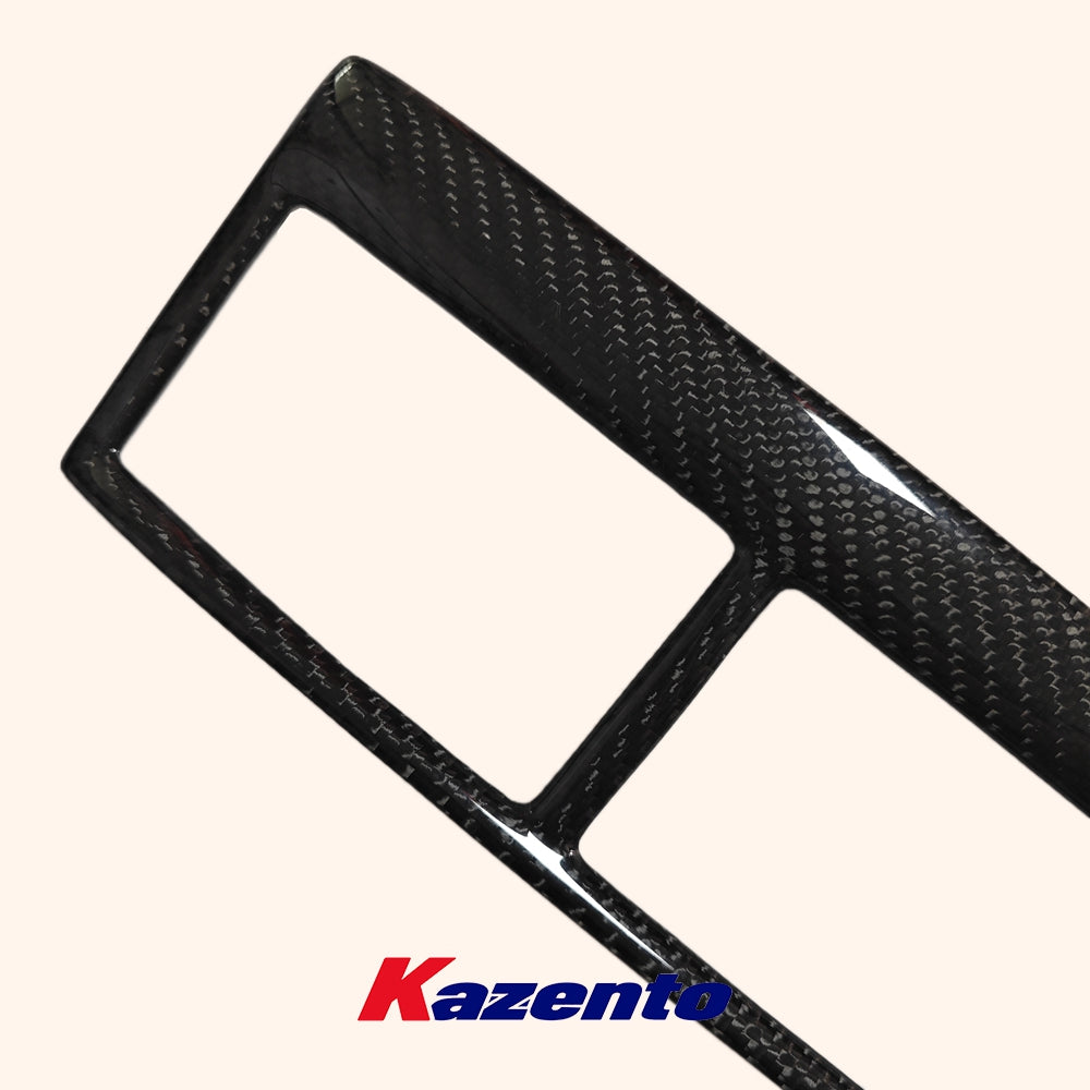 Free Shipping For Nissan Skyline R34 GTR (RHD only) Carbon Fiber Air Con Surround Stick on