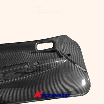 Free Shipping For Nissan Skyline R34 GTR (RHD only) KZ Carbon Fiber Inner Door Panel Card Pair