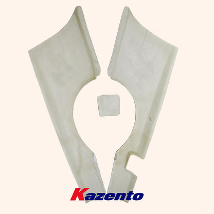 (US Instock Free Shipping) For Nissan Skyline R34 GTT GTR-Style FRP Unpaint Rear Wider Fender Pair