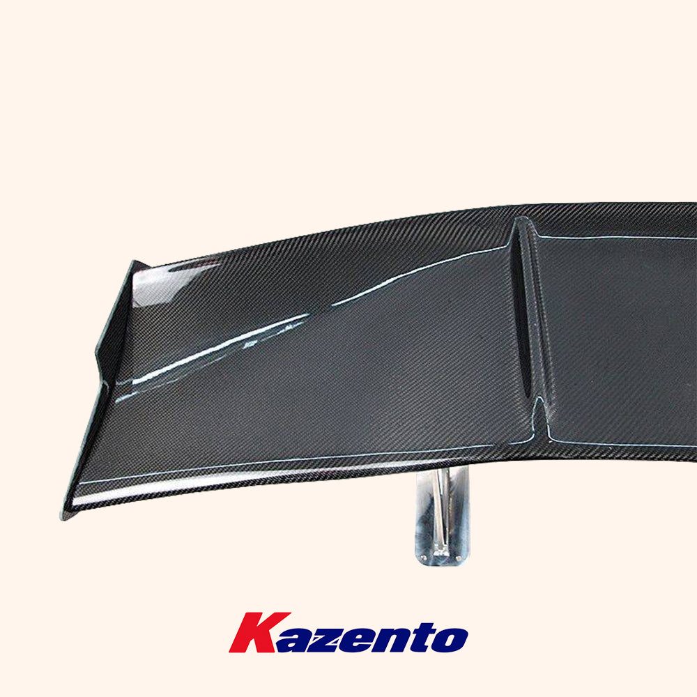 Free Shipping For Nissan Skyline R34 GTT GTR AUTOSLK Style Carbon Rear Trunk GT Wing Spoiler