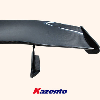 Free Shipping For Nissan Skyline R34 GTT GTR TOPS Style Carbon Rear Trunk GT Wing Spoiler