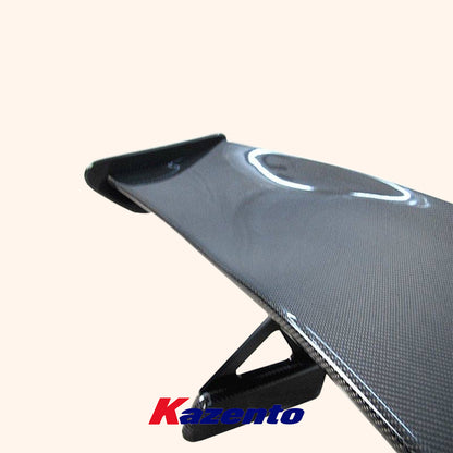 Free Shipping For Nissan Skyline R34 GTT GTR TOPS Style Carbon Rear Trunk GT Wing Spoiler