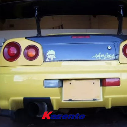 Free Shipping For Nissan Skyline R34 (GTR OE only) Carbon Rear Bumper Exhaust Heat Shield