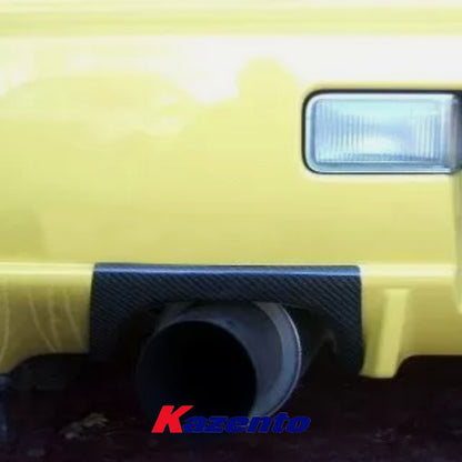 Free Shipping For Nissan Skyline R34 (GTR OE only) Carbon Rear Bumper Exhaust Heat Shield