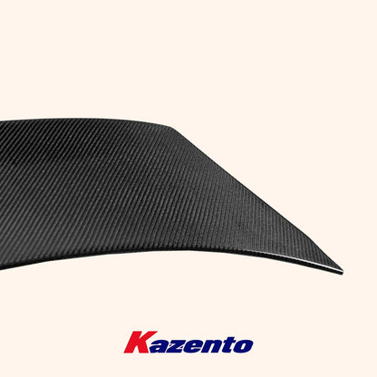 Free Shipping For Kia Stinger OE Style Carbon Fiber Rear Trunk Spoiler Wing Lip