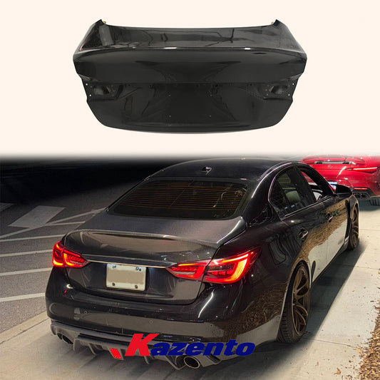 Free Shipping For Infiniti V37 Q50 (2018-2020 Only) Carbon Ducktail Style Rear Trunk Boot Lid