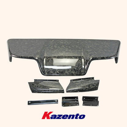 Free Shipping For Nissan Z33 350Z 2003-08 & G35 Coupe JDM TS Style Forged Carbon Rear Diffuser