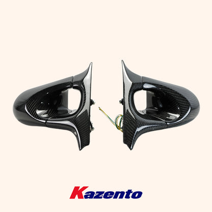 Free Shipping For Nissan Fairlady Z Z33 350Z  (LHD Only) 03-08 Carbon Fiber Side Aero Mirror