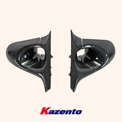 Free Shipping For Nissan Fairlady Z Z33 350Z  (RHD Only) 03-08 Carbon Fiber Side Aero Mirror