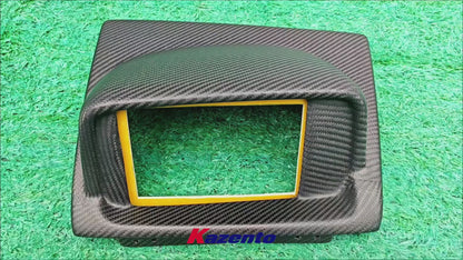 Free Shipping For Nissan Skyline R34 GTR GTT (7in only) MFD Cover Carbon Multi Function Devise