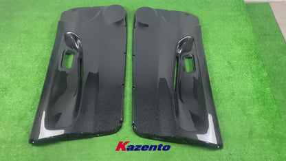 Free Shipping For Nissan 180SX 200SX 240SX S13 (RHD only) DM Style Carbon Side Inner Door Card