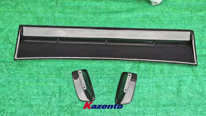 Free Shipping For Nissan Skyline R34 GTR GTT OE Style Carbon Fiber Rear Trunk Boot Spoiler Wing Set