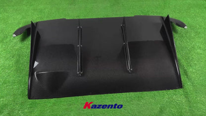 Free Shipping For Subaru Impreza WRX 2004-2007 GDB GDC Carbon Fiber Rear Under Diffuser Type A