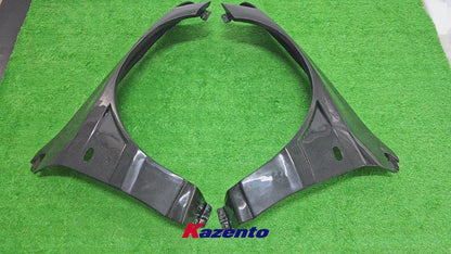 Free Shipping For Mitsubishi Evolution EVO 8 9 VTX Cyber Carbon Front Fender (track version)